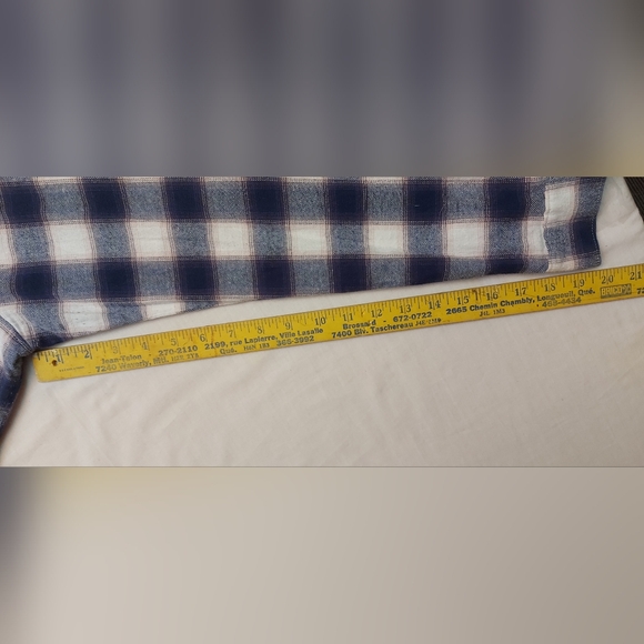 VANS Flannel Plaid Shirt Dark Academia Grunge Streetwear Staple - Picture 10 of 13